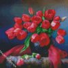 Artificial Flower diamond painting