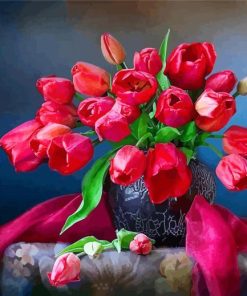 Artificial Flower diamond painting