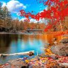 Beautiful Fall Scenery Diamond Painting