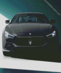 Black Maserati Diamond Painting