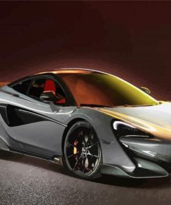 Black Mclaren Car Diamond Painting