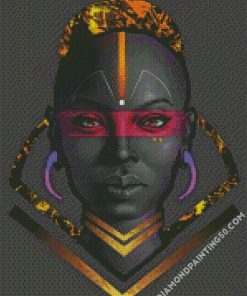 Black Queen Illustration diamond painting