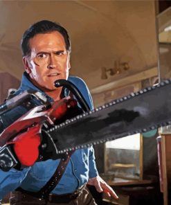 Bruce Campbell Actor Diamond Painting