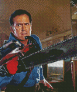 Bruce Campbell Actor Diamond Painting