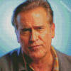 Bruce Campbell American Actor Diamond Painting