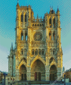 Cathedral Notre Dame Amiens Diamond Painting