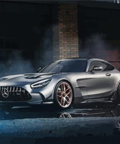 Cool Mercedes Amg Gt diamond painting