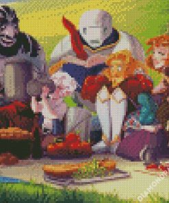 Critical Role Picnic diamond painting