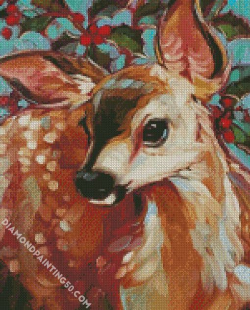 Cute Deer diamond painting