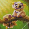 Cute Monkeys diamond painting