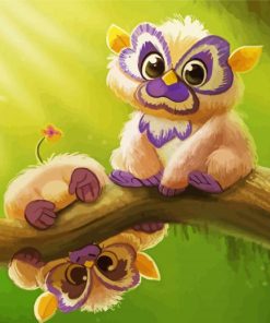 Cute Monkeys diamond painting