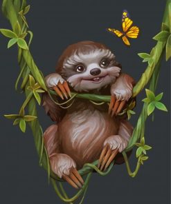 Cute Sloth diamond painting