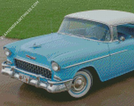 Cyna 1955 Chevy Bel Air diamond painting