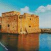 Cyprus Castle Of Paphos Diamond Painting