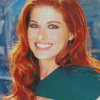 Debra Messing Smiling Diamond Painting