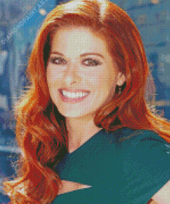 Debra Messing Smiling Diamond Painting