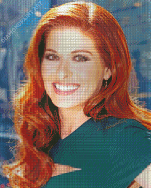 Debra Messing Smiling Diamond Painting