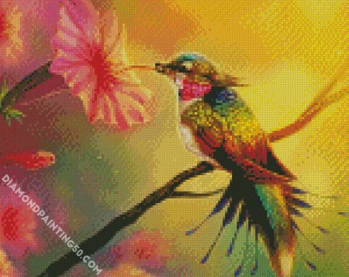 Fantasy Hummingbird diamond painting