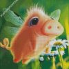 Flying Pig diamond painting