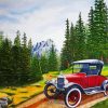 Ford Model T Art Diamond Paintingv