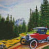 Ford Model T Art Diamond Painting