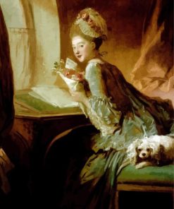 Fragonard The Love Letter diamond painting