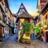 France Eguisheim diamond painting