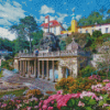 Gardens Of North Wales Portmeirion Diamond Painting