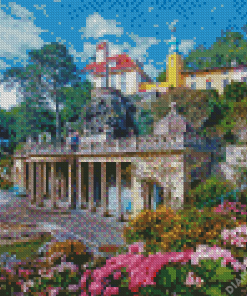 Gardens Of North Wales Portmeirion Diamond Painting