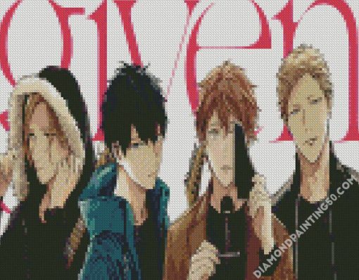 Given Characters Manga Anime diamond painting