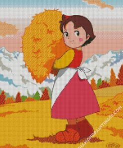 Heidi Art Cartoon diamond painting