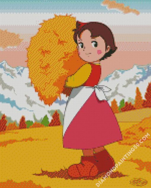 Heidi Art Cartoon diamond painting