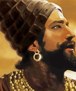 Indian Ruler Shivaji diamond painting