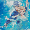 Jack Frost And Elsa Disney Characters Diamond Painting