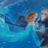 Jack Frost And Elsa Lovers Diamond Painting