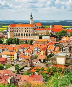 Mikulov In Moravia Czech Republic diamond painting