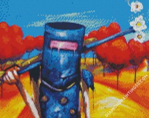 Ned Kelly diamond painting