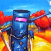 Ned Kelly diamond painting