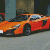 Orange Mclaren Diamond Painting