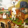 Peaceable Kingdom Animals Art Diamond Painting