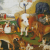 Peaceable Kingdom Animals Art Diamond Painting