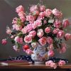 Pink Roses Still Life diamond painting