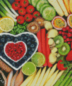 Plant Based Diet Vegan Diamond Painting