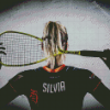 Squash Sport Player Diamond Painting