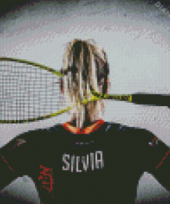 Squash Sport Player Diamond Painting