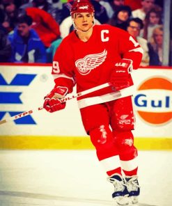 Steve Yzerman Player Diamond Painting