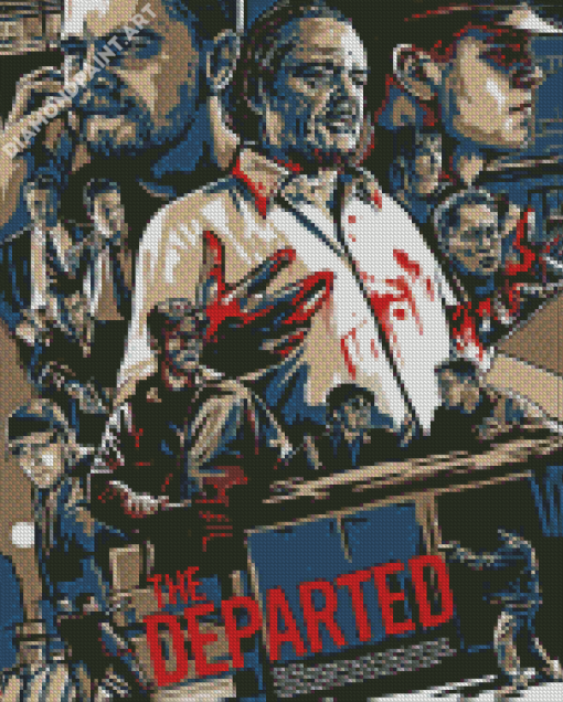 The Departed Illustration Diamond Painting