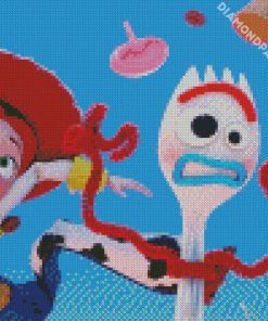 Toy Story Jessie And Froky diamond painting