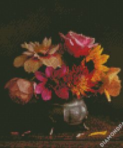 Vintage Flowers diamond painting