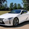 White Lexus LC diamond painting